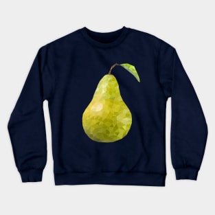 Low poly pear Crewneck Sweatshirt